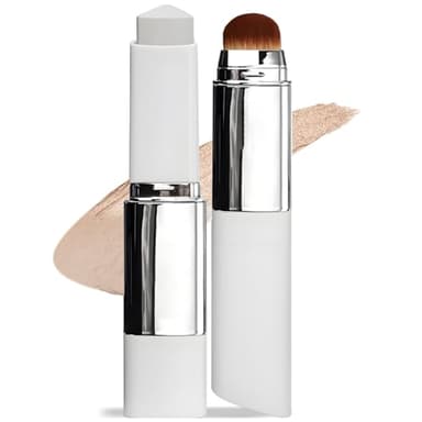 Clarivelle Fond De Teint En Stick Changeant De Couleur, Crème Blanche Coréenne Changeant De Couleur, Celyana Fond De Teint Coréen Avec Pinceau, Fond De Téint Blanc Qui S'adapte à Ta Peau (1#Naturel)