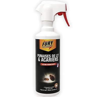 Traitement anti punaise de lit et acarien, Produit/Spray insecticide contre les acariens et punaises, protege la literie, effet repulsif – Bombe professionnelle efficace et puissante pour matelas