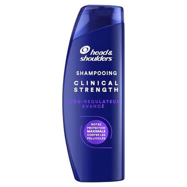 Head & Shoulders Sébo-regulateur Avancé 400ml Shampoing Antipelliculaire au Disulfure de Sélénium, Clinical Strength. Combat les Pellicules Tenaces et l’Excès de Sébum, Fraîcheur d’Agrumes