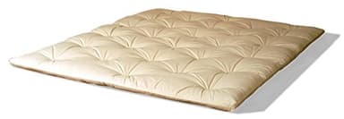 cinius Futon Shiatsu ou Shiatzu Matelas 180 x 200 cm en 100% Pur Coton, Environ 4-5 cm de Haut, futon Pliable, Convient également pour Massage, Yoga, Camping ou Meditation. Futon Japonais Enroulable