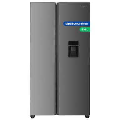 GEDTECH Réfrigérateur multi-portes GSBS510IXT 510L (324L + 181L) - Inox