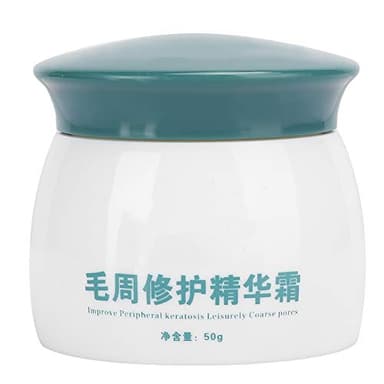 GAESHOW 50g Crème pour La Peau de Poulet, Crème Exfoliante pour Le Corps, Crème de Kératose Pilaire Professionnelle Réparatrice, Crème Corporelle Apaisante pour La Peau de Poulet