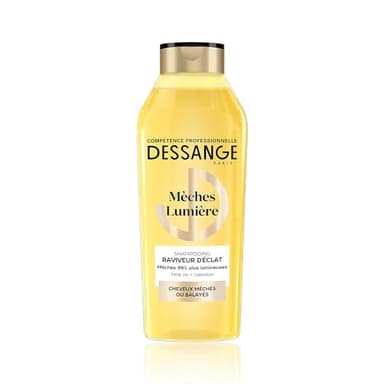 DESSANGE - Shampoing Raviveur D'Éclat Mèches Lumière - Formule Enrichie En Extrait De Calendula & Filtre UV - Nourrit & Ravive L'Éclat - Cheveux Méchés Ou Balayés - 280ml