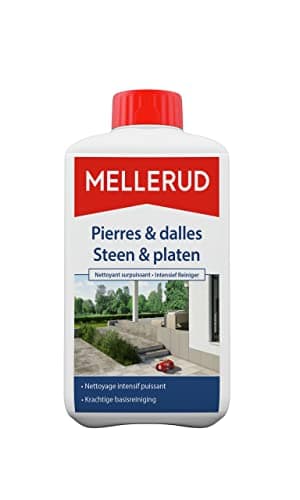 MELLERUD Nettoyant intensif pour pierres et dalles | 1 x 1 l | Application facile | Elimine la saleté sur toutes les surfaces en pierre à l'extérieur