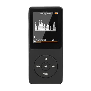 Lecteur MP3 MP4 Portable, 1,8 Pouces, Petit Son BT sans Fil, Musique, écran 128 X 160, Support Vidéo, Idéal pour L'extérieur avec Une Longue Durée de Vie de la Batterie, Prend en