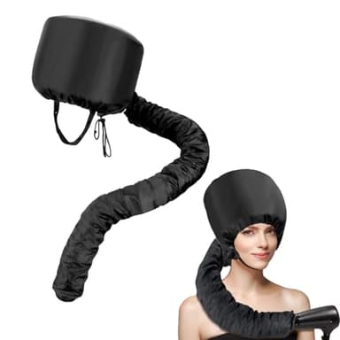 1 PCS Casque de Séchage pour Sèche-cheveux,Casque Seche,Bonnet Seche Cheveux,Casque pour Séchage Cheveux,Casque Chauffant,Sèche De Capot Pour Le Style De Séchage Curling Conditionnant En Profondeur.