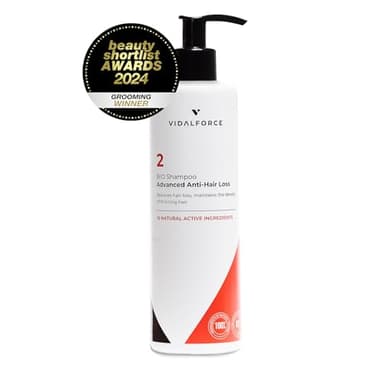 Shampoing Anti Chute 2 Bio XXL 400ml I Meilleur 2024* I Sans Sulfate, San Parabènes, Sans Silicone I Anti Chute de Cheveux Femme & Homme I Chute de Cheveux Femme & Homme