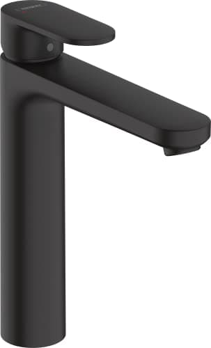hansgrohe Vernis Blend Mitigeur de lavabo 190 sans tirette ni vidage, noir mat, 71582670