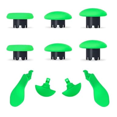 XBERSTAR Manettes de rechange pour manette de PS5 Dualsense Edge - Accessoires d'extraction de joystick (vert)