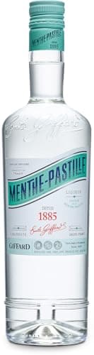Giffard - Menthe-Pastille - Liqueur de Menthe - Recette Française - Fraîche et Désaltérante - 70cl