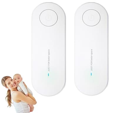 Harmonia Divine Purificateur D'air, Purificateur D'air Ionique Harmonia Divine, Eliminating Odors and Dust, Operating Quietly, Pure Air and Healthier Living Quiet Operation, For Home (2 PCS)