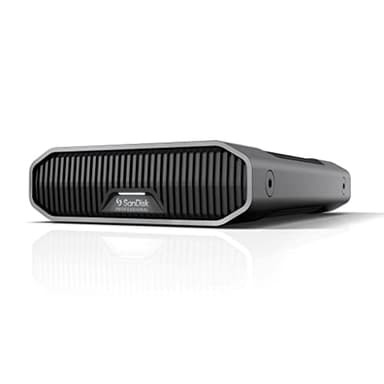 SanDisk Professional G-DRIVE 6To Disque dur externe, Disque dur de Bureau Enterprise Class Ultrastar, 7200TR/MN, USB-C (10Gbps), Sauvegardes Rapides, jusqu'à 260 Mo/s, Boîtier industriel haut de gamme