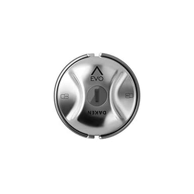 DAKEN Saturn Evo Simple - 1 Serrure Antivol Robuste pour Véhicules Utilitaires, Verrouillage Manuel, Acier Inoxydable