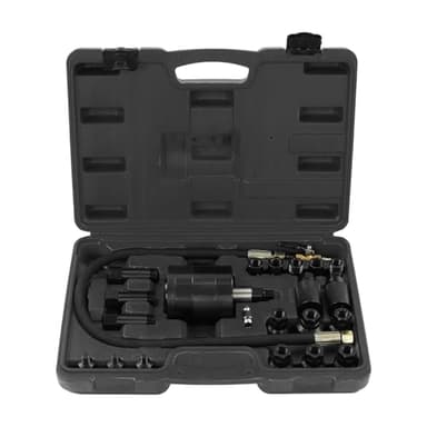 Kit d'outils d'extraction d'injecteur pneumatique de 23 pièces avec 19 adaptateurs, extracteur d'injecteur pneumatique de 5 à 8 bars, extracteur d'injecteurs diesel, interface précise 45#