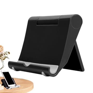 Generico téléphone pliant pour tablette réglable pour smartphone à main pliable | Étui de bureau portable pour accueillir la tablette