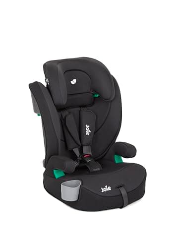 Joie - Elevate R129 - Siège Auto Évolutif pour Enfant 15 Mois à 12 Ans - Harnais 5 Points + Rehausseur Ceinture 3 Points - Têtière Réglable - Sécurité R129 I-Size - Lavable (Shale)