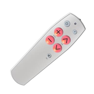 KBIBCK Télécommande TV avec grands boutons, télécommande universelle, facile à utiliser et à configurer, télécommande pour personnes âgées, fonctionne pour les téléviseurs et les appareils infrarouges