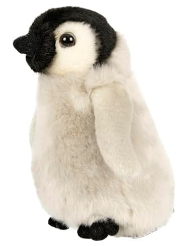 Uni-Toys - Bébé Pingouin - 19 cm (Hauteur) - Oiseau en Peluche - Peluche