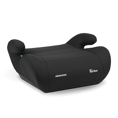 KikkaBoo Rehausseur Voiture Enfant i-UP, i-Size, 125-150 cm, Groupe 3, 7-12 Ans, 22-36 kg, Installation Ceinture de Sécurité, Léger et Compact, Noir