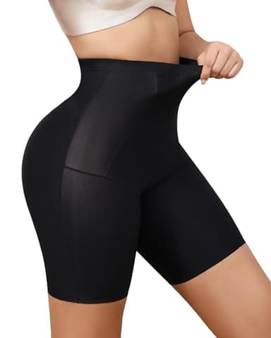 Aijolen Culotte Gainante Femme Gaine Amincissante Culottes Sculptantes Taille Haute Panty Gainant Invisible Shorty sans Couture Anti Frottement Cuisse Minceur Shapewear