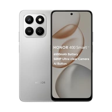 HONOR Téléphones mobiles débloqués 5G 400, écran confort oculaire 120 Hz, batterie 6350 mAh, appareil photo ultra-clair 50 MP, bouton AI instantané, 4 Go + 128 Go, résistance aux chutes 5 étoiles