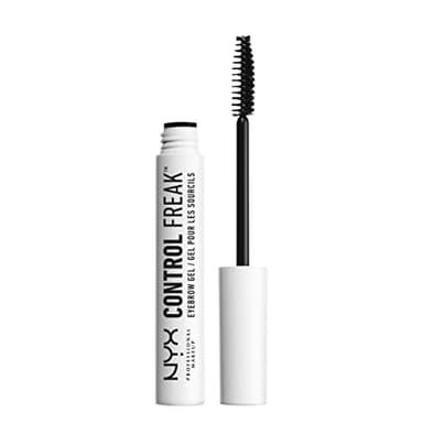NYX Professional Makeup Gel à Sourcils Control Freak, Mascara avec Gel Fixant Transparent, Sourcils Apprivoisés & Définis, Non Collant & Sans Résidus, 10 ml