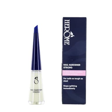 Herome Durcisseur Fort pour Ongles - Le Numéro 1 Depuis 1982! - Garantit des Ongles Longs et Forts Dans 30 Jours (Nail Hardener Strong) - 10ml.