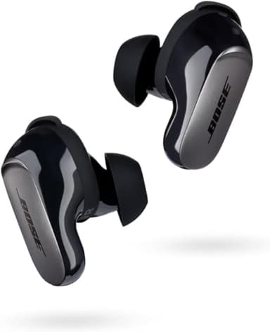 Bose QuietComfort Ultra Earbuds, écouteurs à réduction de bruit dotés d'une technologie de son spatial révolutionnaire et du son immersif Bose, Noir