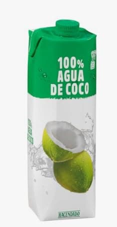 Eau de Coco 100% Naturelle (Sans Sucres Ajoutés) Lot de 3 Briques de 1 Litre (Total 3L) - Hydratation Naturelle et Isotonique