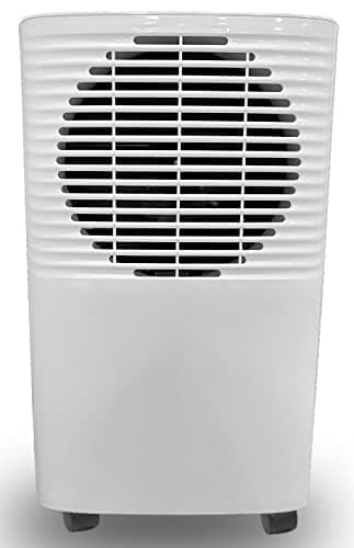 SANEO - Déshumidificateur d'air électrique - Extraction 10 litres/jour - 20m2 – 60 m3 - Purificateur d'air - Séchage du linge - Drainage continu - Affichage LED - Silencieux - Blanc