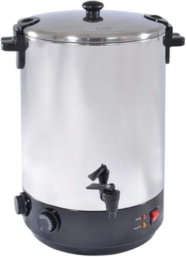 Stérilisateur De Bocaux Électrique Inox Avec Robinet Et Minuteur 28l 2500w - ZJ-280TD