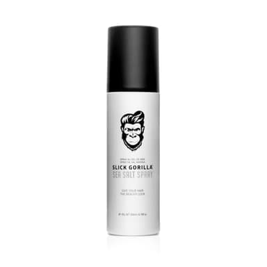 Slick Gorilla Spray au Sel Marin pour Hommes 200 ml, Spray Texturisant, Volume Léger, Finition Mate, Texture Naturelle, Tenue Flexible