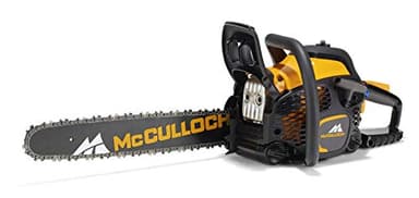 Tronçonneuse thermique CS 50S McCulloch : Tronçonneuse avec moteur de 2100 W, guide-chaîne de 45 cm, starter combiné intégré (N° d’art. 00096-73.003.01)