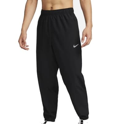 Nike TPR Pantalon, Noir/argenté réfléchissant, L Homme