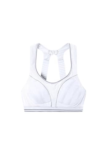 Champion Sa S5044 Ultimate Run Bra Soutien-Gorge de Sport, Blanc, 95C Femme