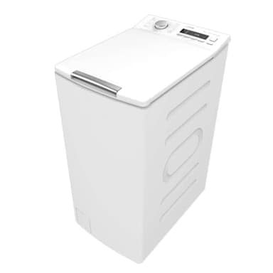 Cecotec Lave-linge à Chargement Supérieur 8Kg Bolero DressCode Top Max 80 Inverter A, 1900W, 1300rpm, 16 Programmes, Basse Consommation, Moteur Inverter Plus, Nettoyage Vapeur, DelayStart