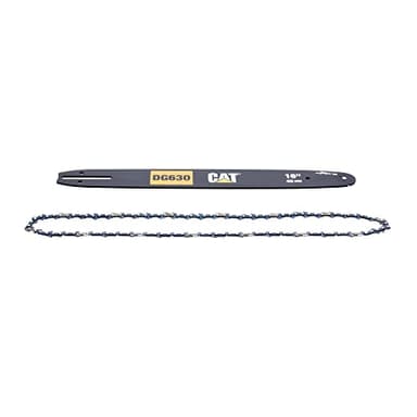 Caterpillar CAT DA83300 16 Chainsaw Bar & Chain, Black, Yellow