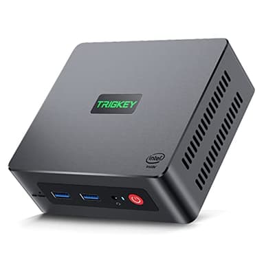 TRIGKEY G4 Mini PC 12è Gén Intel Alder Lake-N100 CPU(Jusqu'à 3,40 GHz) PC 11 Pro, 16 Go DDR4 3200 MHz 500 Go M.2 SSD, Mini Ordinateur De Bureau, Double HDMI, WiFi 6, BT 5.2, USB 3.2 Gen2