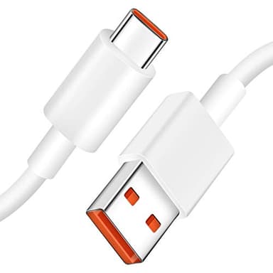 ACOCOBUY Câble USB C Charge Rapide pour Redmi Note 10 Pro Câble USB Type C 1m 6A Charge Turbo pour Xiaomi 15/14T/13T/12X/12T/11T Pro/11 Lite/Redmi Note 14/13/12/11/POCO X7/X6/M6/X5/F5/M4/F3/Mi Pad 7/6