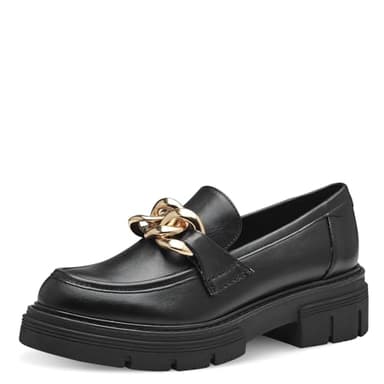 MARCO TOZZI Mocassin by Guido Maria Kretschmer 2-24705-42 Femme, Noir Or, 37 EU