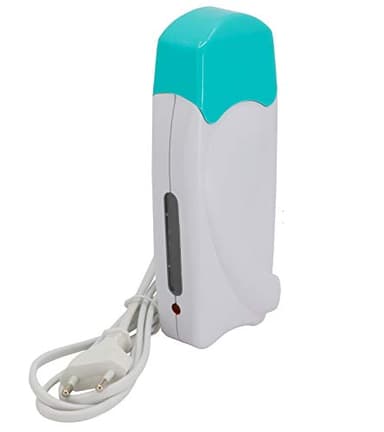 EpilWax - Épilateur Chauffe Cire pour Épilation Professionnelle - Compatible avec Cire Roll-On 100 ml - Facile à Utiliser et Ergonomique - Gamme Solo Vert/Blanc