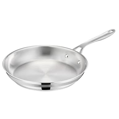 Tefal Jamie Oliver Cook' Smart, Poêle 24 cm, Inox, Induction, Robuste, Poignée rivetée, E3110455