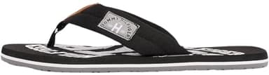 Tommy Hilfiger Tongs Homme Essential TH Beach Sandal Claquettes, Noir (Black), 43 EU
