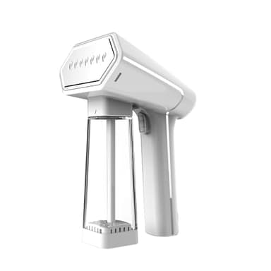 SteamOne - Steamer Défroisseur Vapeur 1600W 25g/min SN20GW - Fer Portatif Autonomie 8min (140ml) - Élimine 99,99% d'Impuretés - Prêt en 45s - Ultra Puissant, Compact et Pratique - 2 Modes de Vapeur