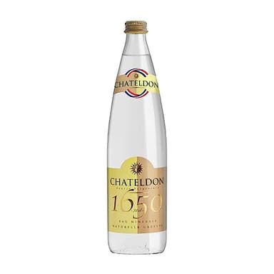 Eau minérale naturelle gazeuse 75 cl Châteldon 6 x Bouteille (75 cl)