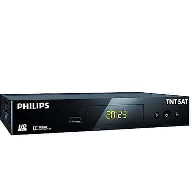 LEYF TNTSAT Decodeur TNT Satellite Recepteur Dsr 3231t - HD Astra (19,2°) / USB/HDMI / MPEG4 / Full HD / 1080P (Carte Non Incluse !)