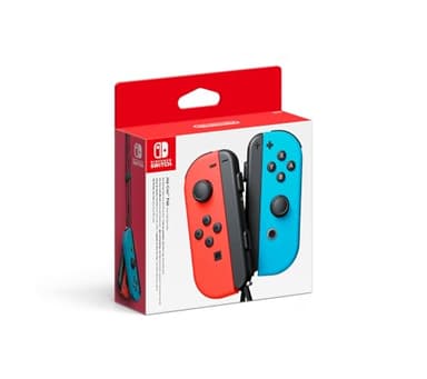 Nintendo Switch Paire de manettes Joy-Con - droite bleu néon/gauche rouge néon [video game]