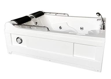 BAIGNOIRE BALNEO MASSANTE 2 PERSONNES Mimi RADIO SPA 175x132cm CHROMOTHERAPIE