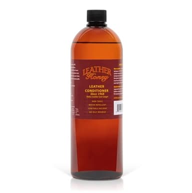 Leather Honey Conditionneur Cuir - Entretien du Cuir Premium Depuis 1968, Vêtements, Meubles, Intérieurs Voiture, Chaussures, Sacs et Accessoires en Cuir, Non Toxique