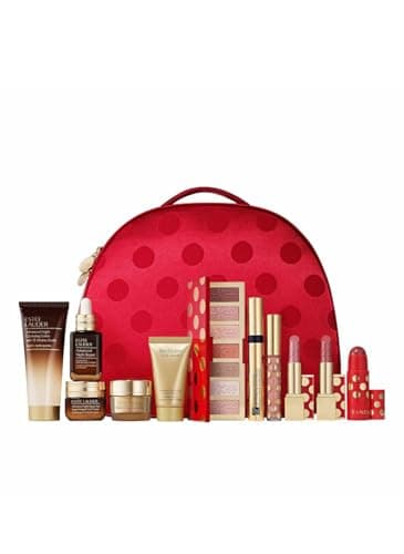 Estée Lauder Blockbuster Beauty Set de luxe 2025 Collection exclusive de soins de la peau et maquillage essentiel avec trousse de toilette Premium Édition limitée